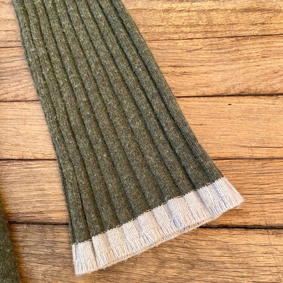 ANTHROPOLOGIE Arsenau Sweater Dress Olive - Picture 5 of 9